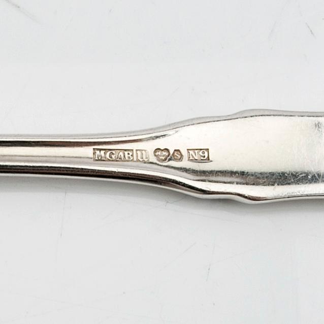 Cutlery 112 pieces "Uppsala" silver MGAB 1959-1989.