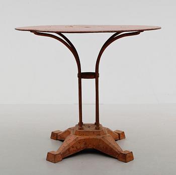 TRÄDGÅRDSBORD, 1900-talets första hälft.