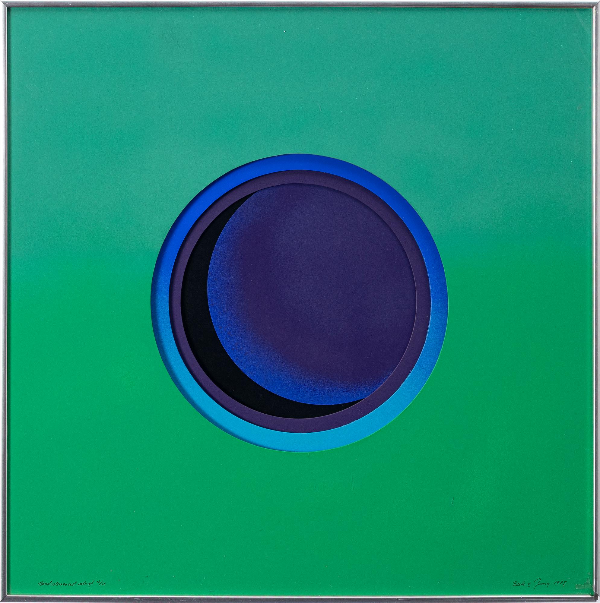 Beck & Jung (Holger Bäckström & Bo Ljungberg), "Handkolorerad relief".