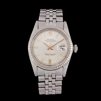 ARMBANDSUR, herr, Rolex, Datejust, 1970-tal.