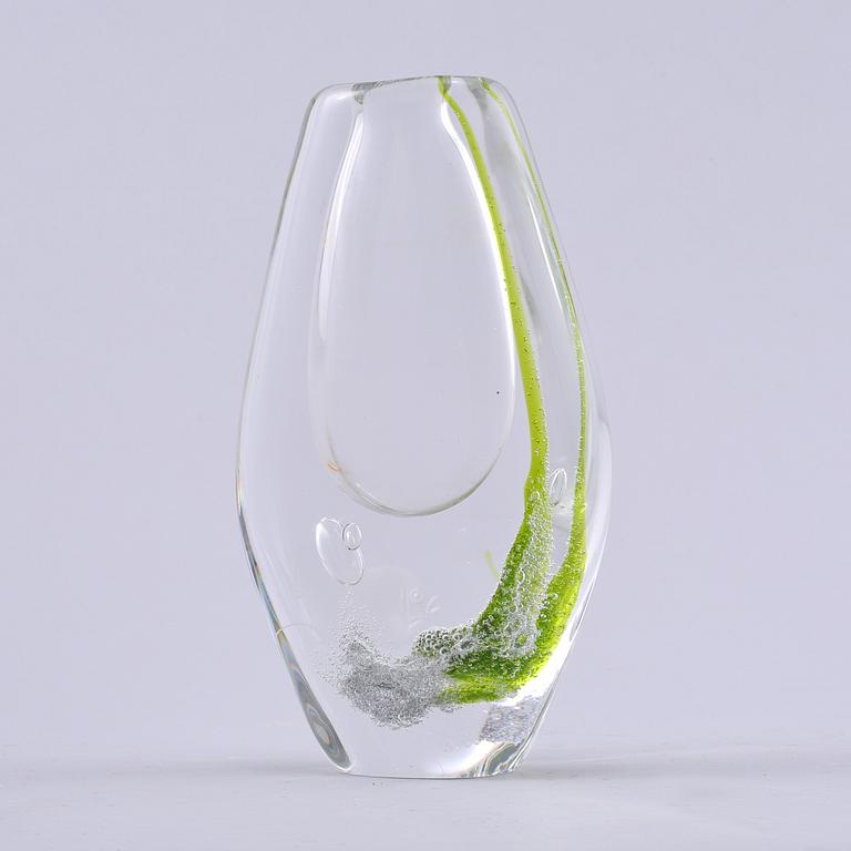VAS, glas, Vicke Lindstrand, Kosta, 1900-talets mitt/andra hälft.