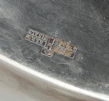 BRICKA, nysilver, CG Hallberg.