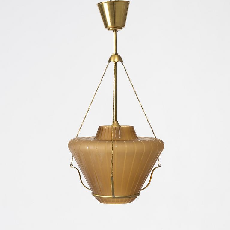 Ceiling lamp, Swedish Modern, mid-20th century.