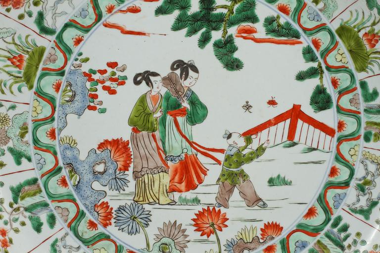 FAT, porslin, Kina, 1800-tal.