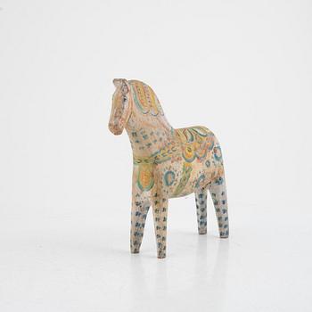 A Swedish 'Dala horse', first half of the 20th Century.