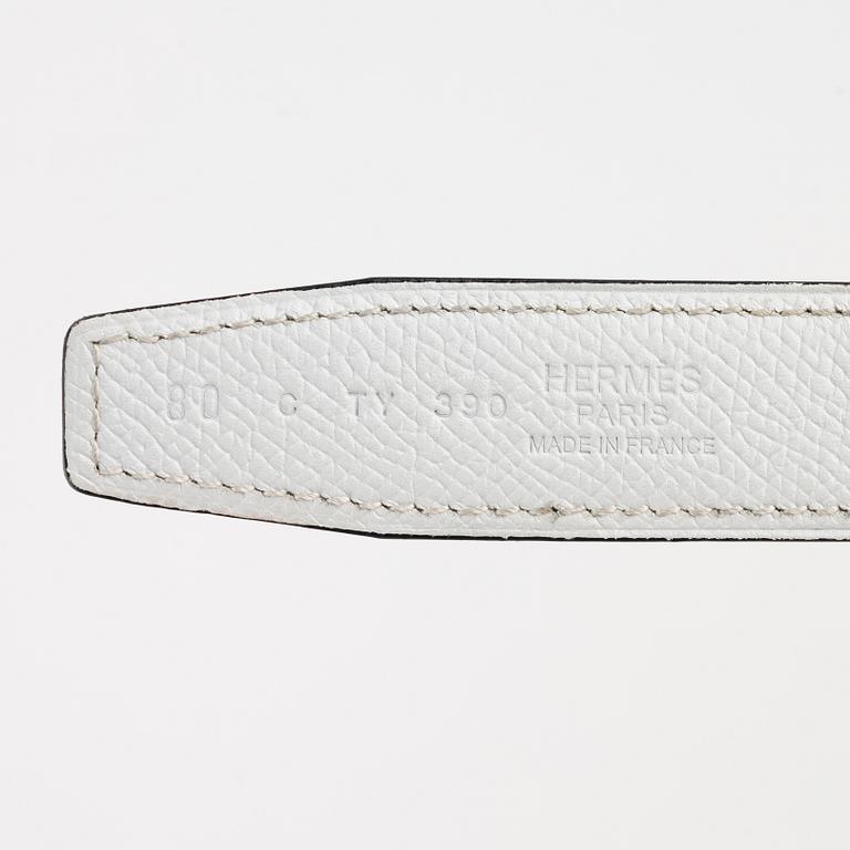 Hermès, a 'Constance' belt, size 80, 2018.