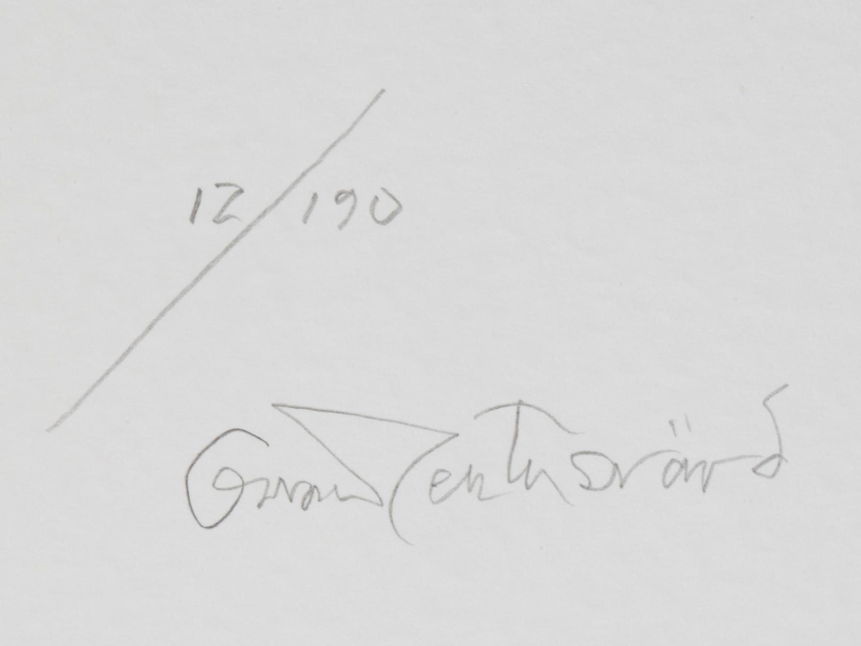 OSCAR REUTERSVÄRD, 15 st, färglitografier, signerade och numrerade 12/190.