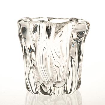 VAS, glas, "Stubbe", Tapio Wirkkala, signerad 50/1982 TW 1947.