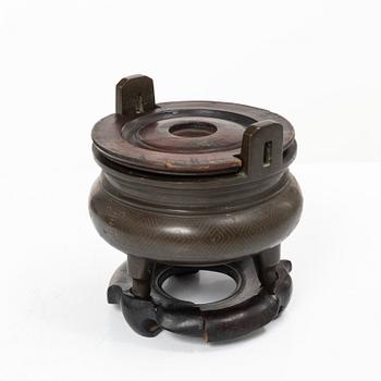 A tripod, Japan, early 20th century.