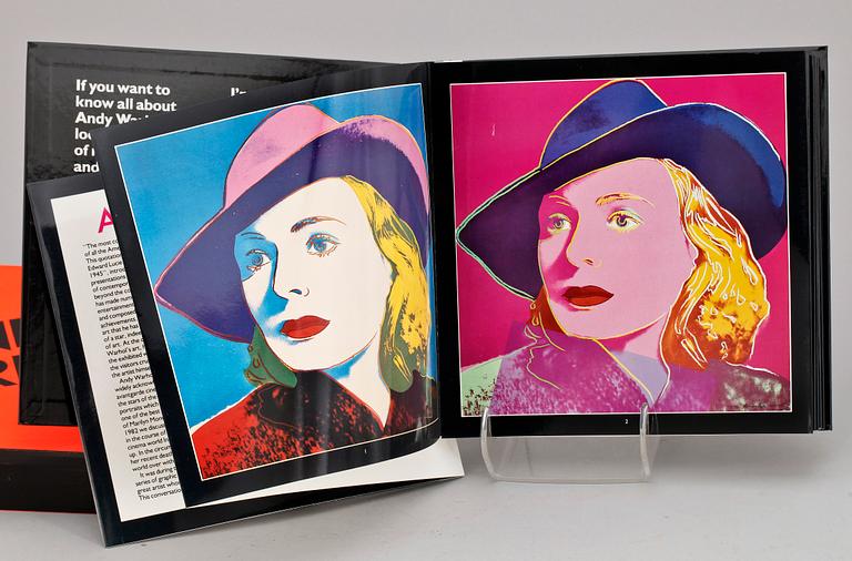 BOK, "Portraits of Ingrid Bergman", Andy Warhol, Galleri Börjesson, 1983.