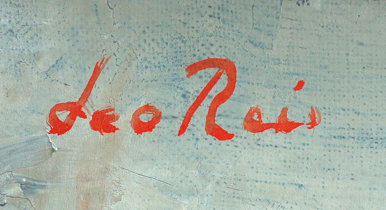 LEO REIS, olja på duk, sign.