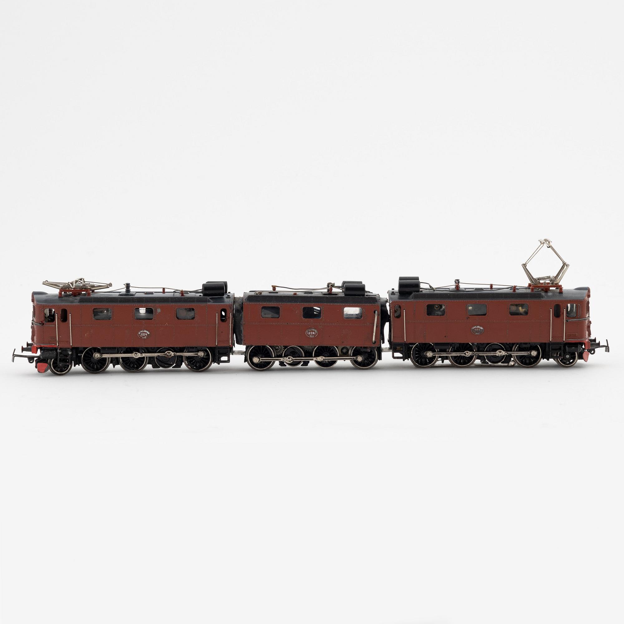 Märklin, ellok, Malmtåg DM3, spår H0.