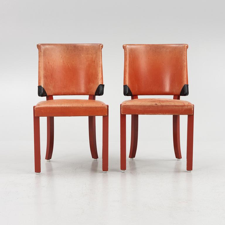 Åke Axelsson, chairs, 8 pcs, Gärsnäs.