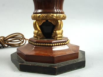 BORDSLAMPA, art-deco, 1900-talets första hälft.