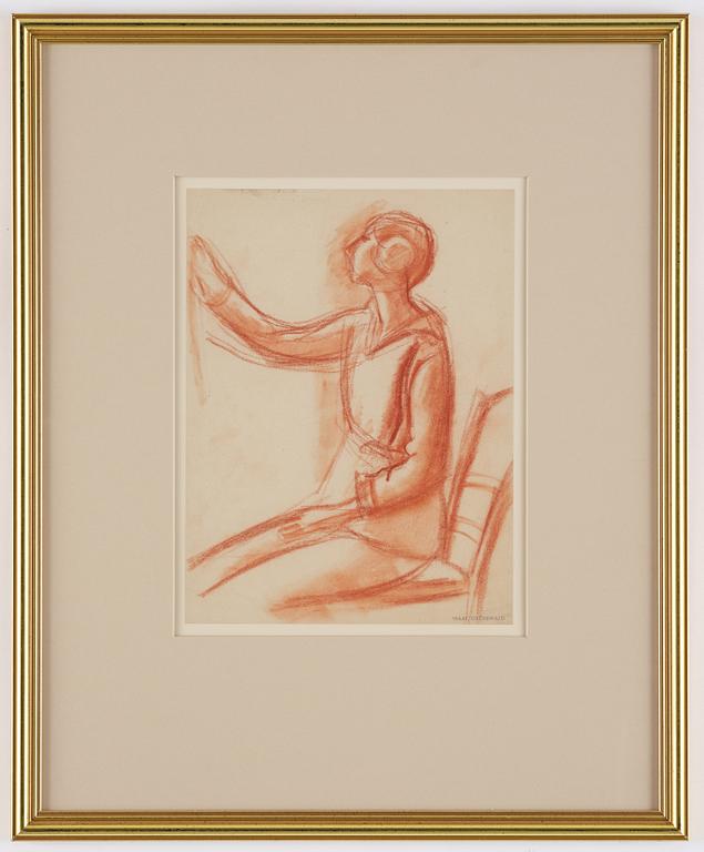 Isaac Grünewald, Sigrid paints.