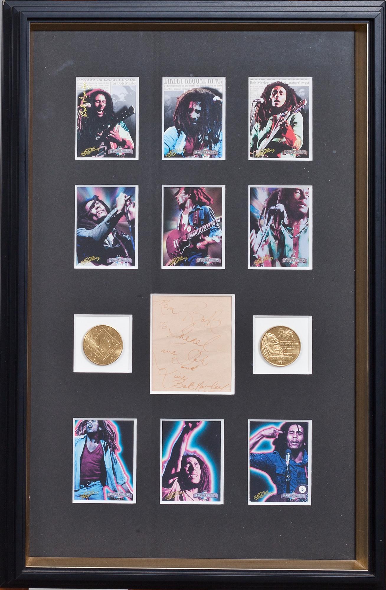 BOB MARLEY, autograf.