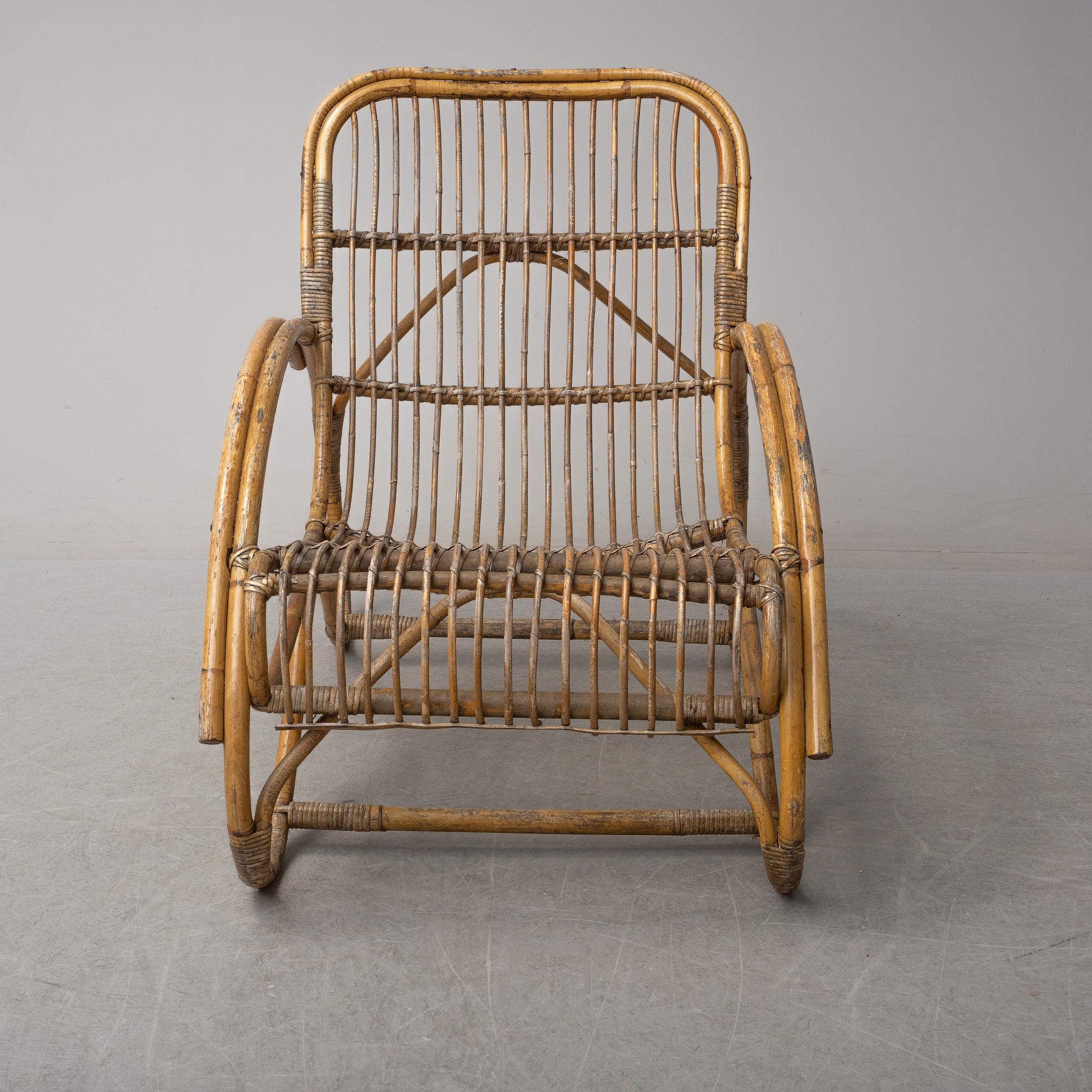 FÅTÖLJER, ett par, 1900-talets mitt.