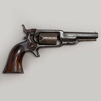 A percussion Colt 1855 Sidehammer, 'Root', caliber .28, No 14138, manufactured 1856.