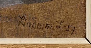 Lindorm Liljefors, Fällande gräsänder.