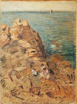 WILHELM VON GEGERFELT, olja på duk, sign.