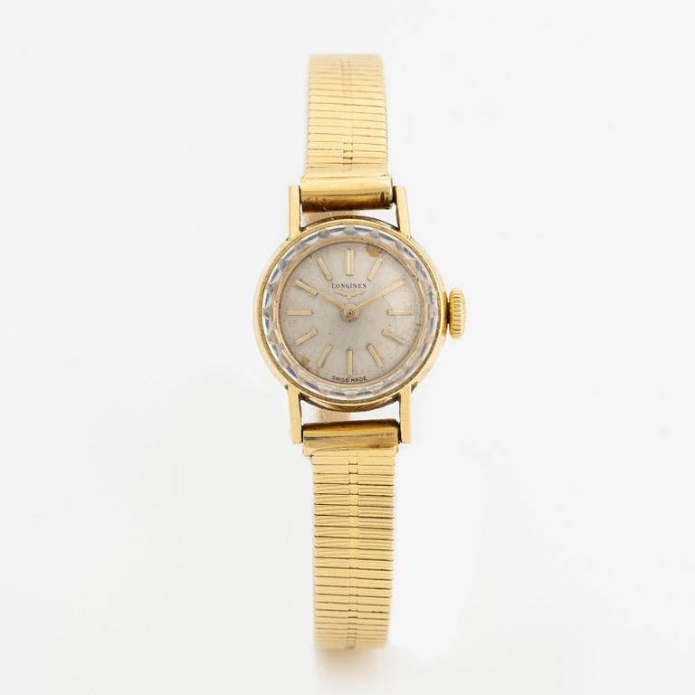 Longines, armbandsur, 17,5 mm.