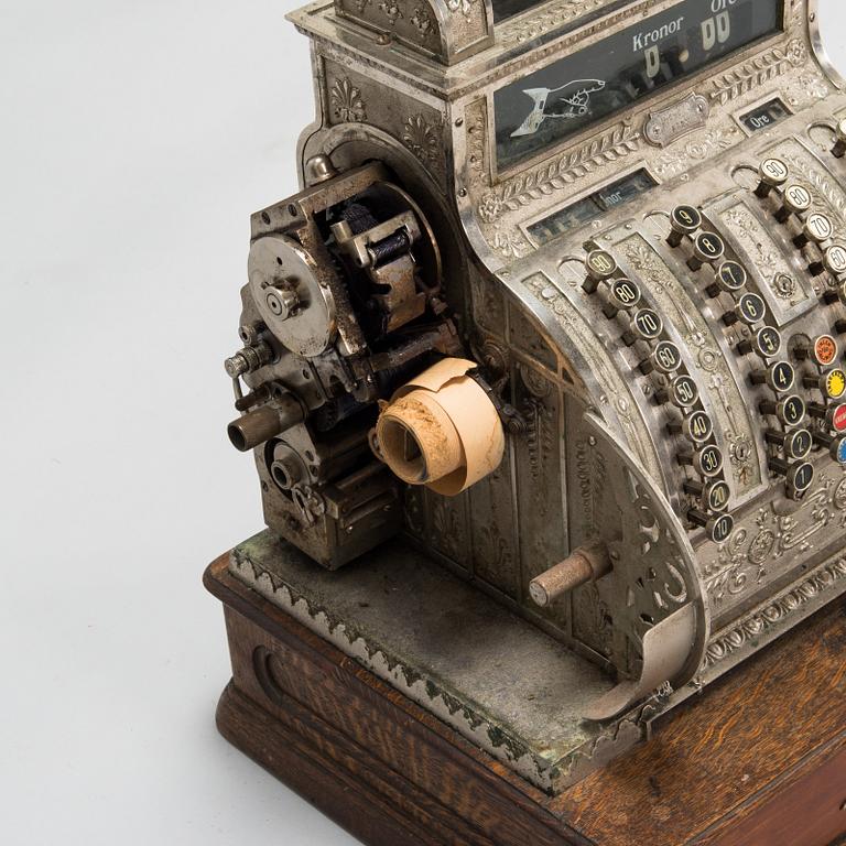 An early 20th-century cash register by National.