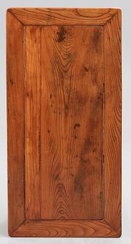 Altarbord, hardwood. Qingdynastin (1664-1912).
