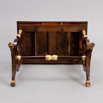 AN EMPIRE SEWING TABLE, early 19th century.