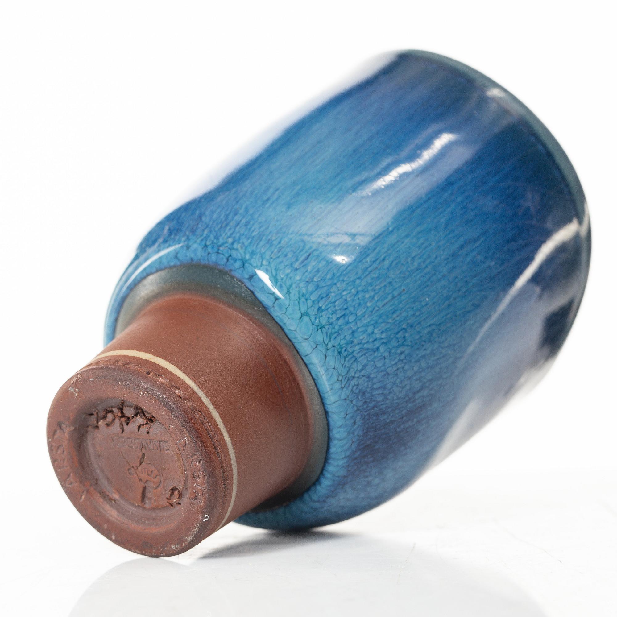 Wilhelm Kåge, a 'Farsta' stoneware vase, Gustavsbergs stduio 1958.