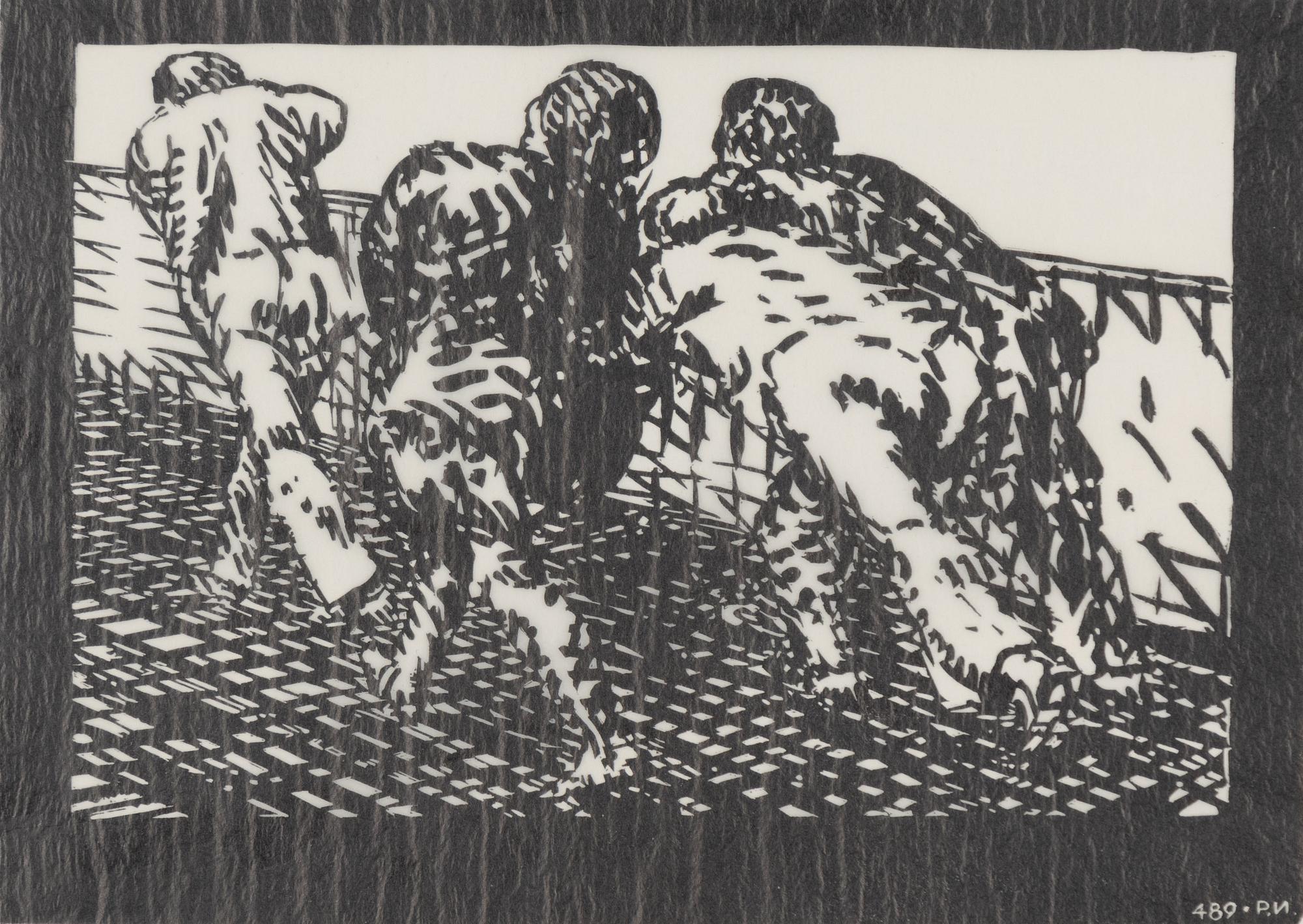 Palle Nielsen, Struggling Figures.