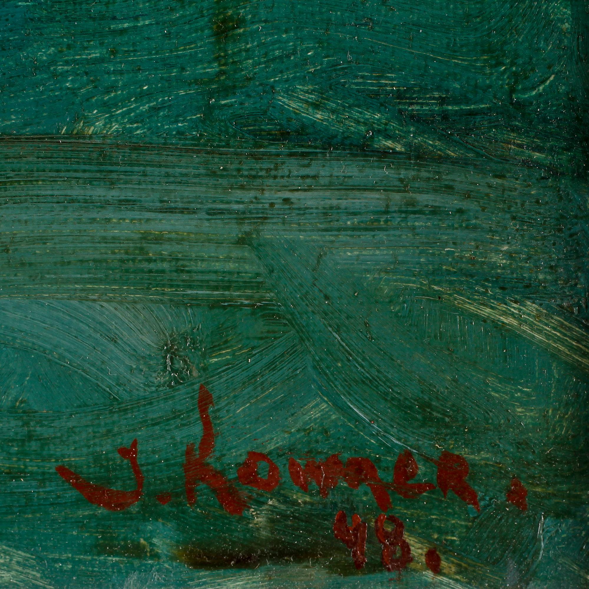 JOSEF KOWNER, olja på duk. sign och dat -48.