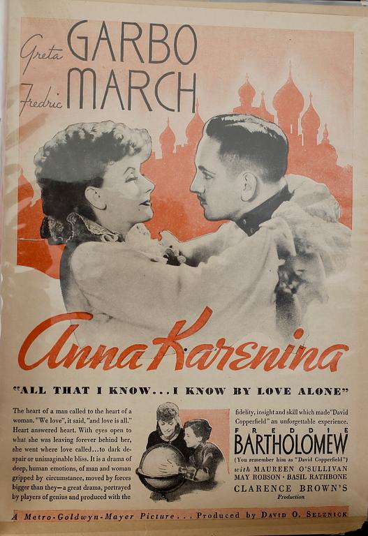 PARTI OMSLAGSBILDER, 5 mappar, 1940-60-tal.