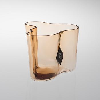 ALVAR AALTO, VAS, glas, "Savoy" 3030, "Jubileumsvas 1996", Iittala, signerad Alvar Aalto 1936-1996.