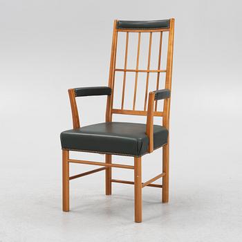 Josef Frank, a model 652 chair, Svenskt Tenn, Sweden.