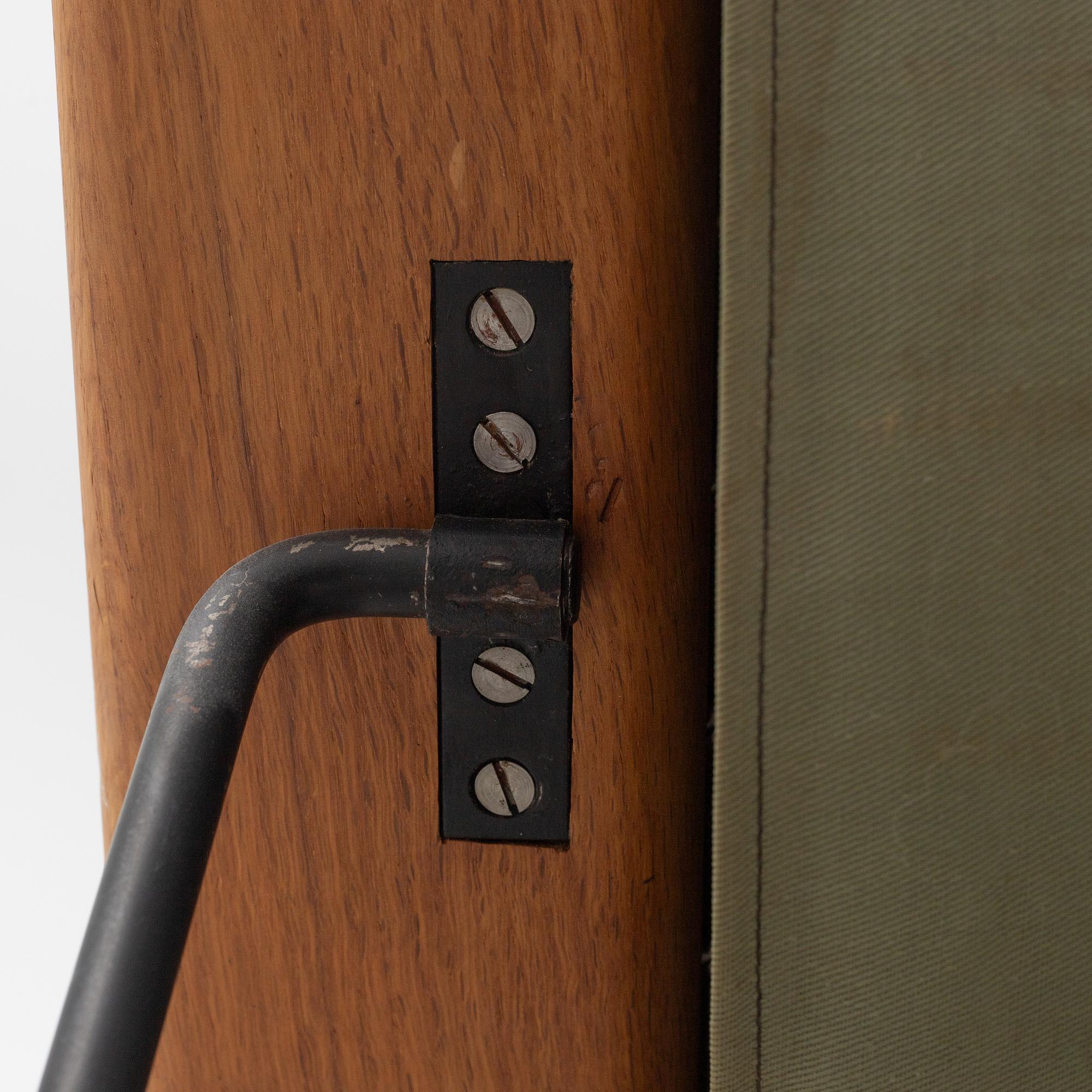 Hans J. Wegner, armchair with footstool/daybed, GE-01, Getama, Denmark.