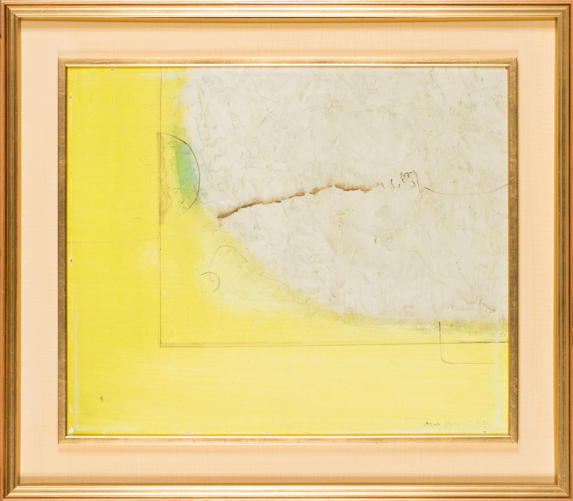 Max Salmi, olja på pannå, signerad och daterad -70.