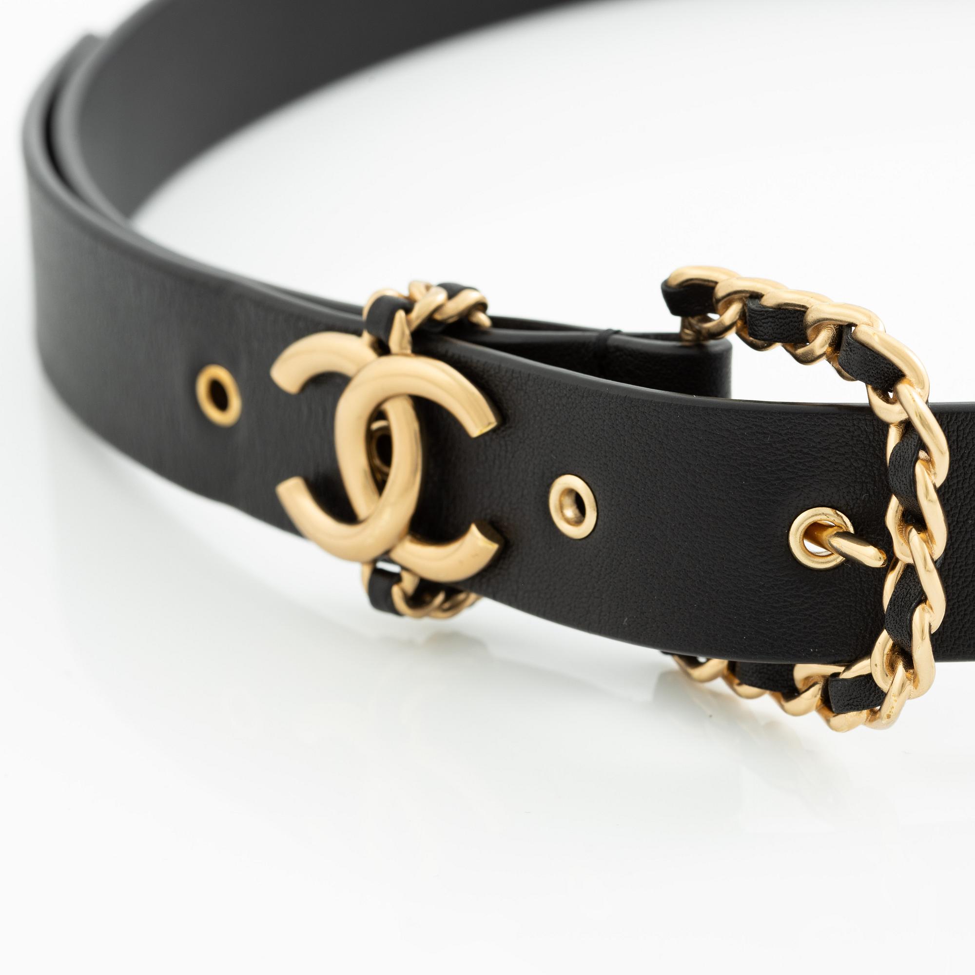 Chanel, skärp, storlek 75, 2022.