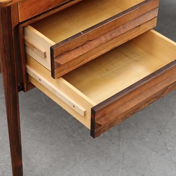 Torbjørn Afdal, A rosewood desk from Haug Snekkeri A/S, Bruksbo, Norway, 1960's.