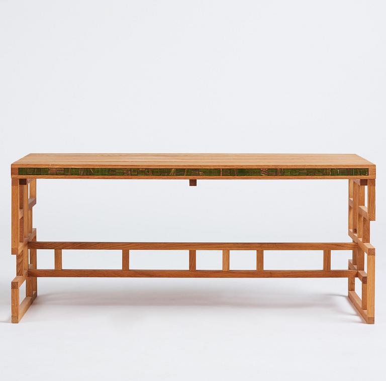 Ernst Billgren, a bench, 'Tjyvar', ed. 25/51, Sweden 2006.