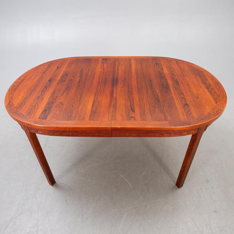 LBG group (Leif & Bengt Troedsson) dining table "Rimbo (Haga)" Troeds Bjärnum 1970s.