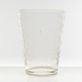 Bägare, två stycken, 1700-/1800-tal.