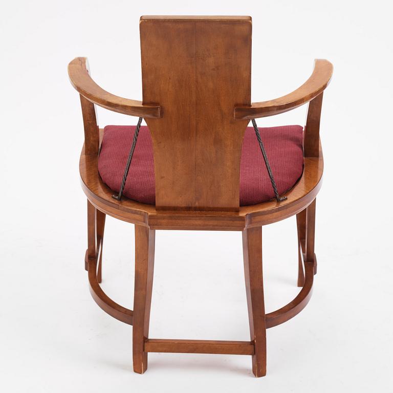 Carl Westman, attributed, armchair, Art Nouveau, 1920s..