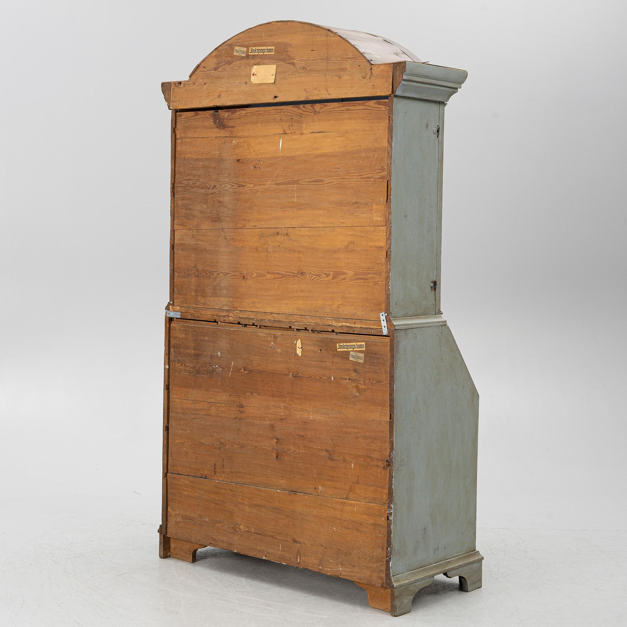 Skrivskåp, 1800-tal.