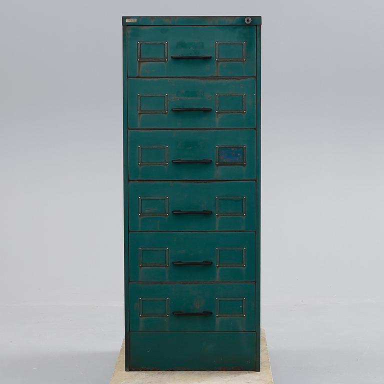 ARKIVSKÅP, Industri, 1900-talets andra hälft.