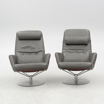 Kenneth Bergenblad, armchairs, a pair, "Superroto", Dux, model designed in 1987.