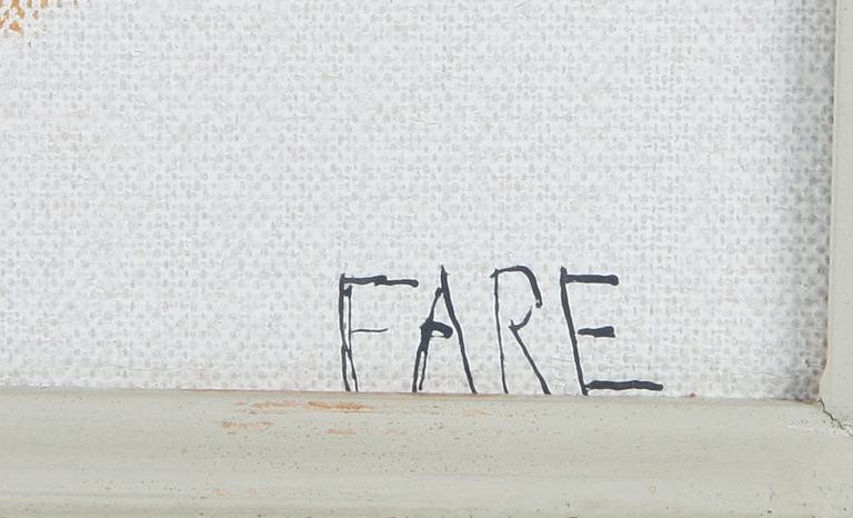 FARE, LEOPOLD, olja på duk, sign.
