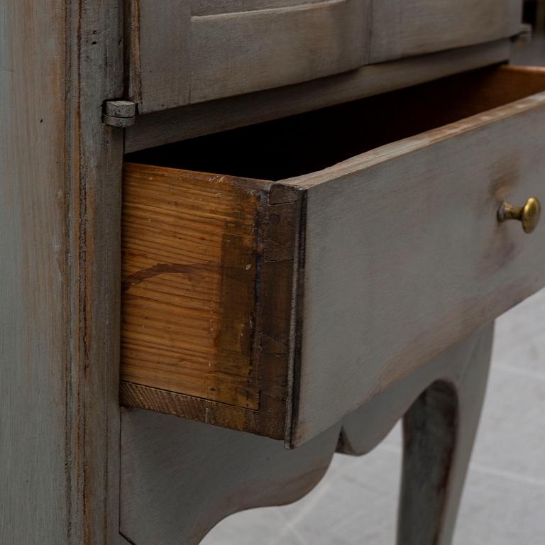 A Rococo bedside table, second half of the 18th century.