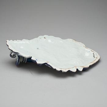 LJUSLAMPETT, fajans. Rokokostil, Holland.