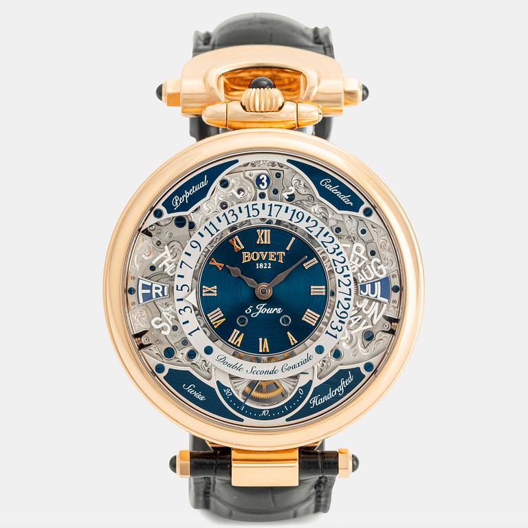 Bovet, Virtuoso VII, "Retrograde Perpetual Calendar", "Convertible", ca 2019.