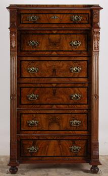 BYRÅ, nyrenässans, 1800-talets slut.